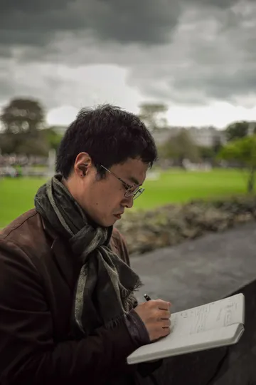 Yoshiaki Onishi (composing & general headshots) — photo © 2014 by Stefaren